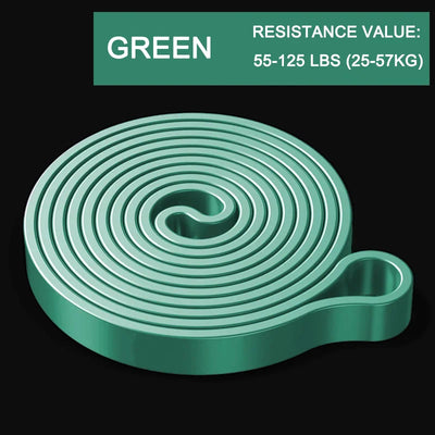 Ultimate Resistance Band Set for Pull-Up Assistance and Home Workouts - Heavy-Duty Stretch Bands for Physical Therapy and Fitness