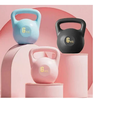 Adjustable Dumbbell Home Fitness Gym Exercise Equipment 2/4/6/8Kg Water Kettlebell Squat Trainer Tool for Training Buttock