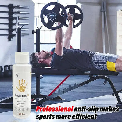 NEW 50/100/200Ml Liquid Chalk Sports Magnesium Powder Fitness Weight Lifting anti Slip Cream Grip Weight Lifting Climbing Gym