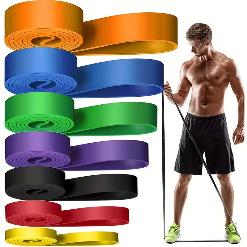 Ultimate Resistance Band Set for Pull-Up Assistance and Home Workouts - Heavy-Duty Stretch Bands for Physical Therapy and Fitness